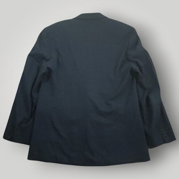 Lauren Ralph Lauren Blazer Sport Coat Mens 44L Performance Black Label Plaid - Picture 3 of 10